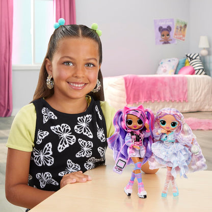 LOL. Surpresa! OMG Fashion Doll Pearl com 15 surpresas - boneca incluindo roupas e acessórios com tema de sereia - ótima para crianças a partir de 4 anos