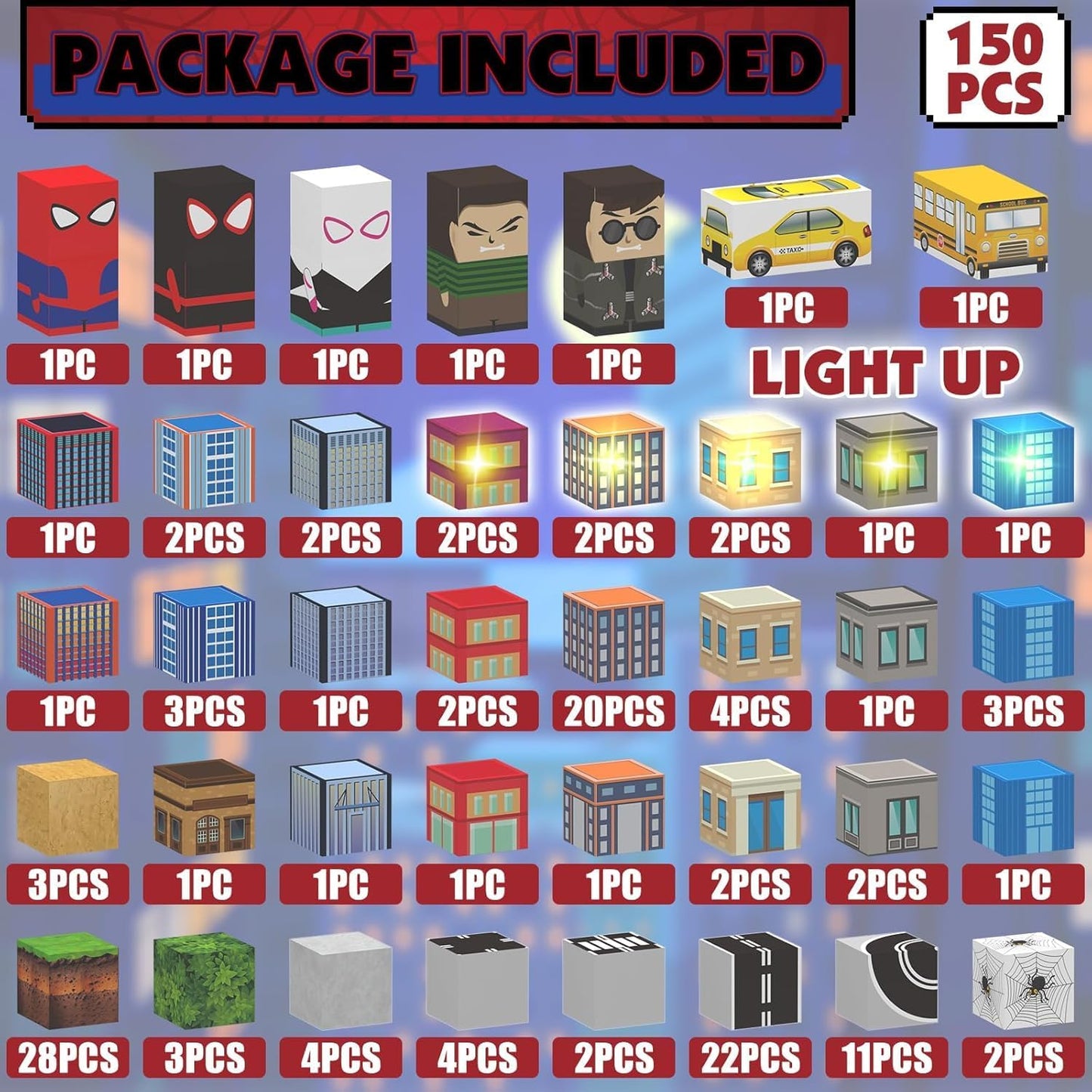 TUKIIE Blocos Magnéticos, 150 peças, 2,5 cm, em formato de aranha, brinquedo magnético para construção, ideal para meninos e meninas. Brinquedo Montessori STEM com ímãs, perfeito para crianças a partir de 6 anos.