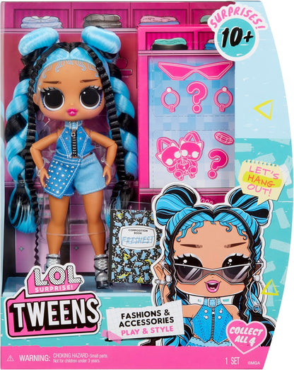 L.O.L. Surprise! Tweens Core Doll - Freshest - Inclui 1 boneca fashion, vem com roupa e acessórios, 4 para colecionar