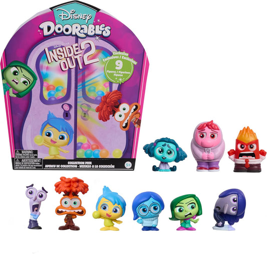 Just Play 44864 Doorables Inside Out 2 Coleção Peek, Multicolorido