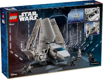 LEGO Kit de Modelo Star Wars 75459 Imperial Lambda-Class Shuttle – Inclui 5 minifiguras, incluindo Moff Gideon com o Sabre Sombrio – Presente para adolescentes a partir de 14 anos e fãs adultos de The Mandalorian