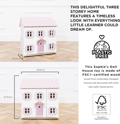 Le Toy Van H104 Casa Sophies, 3 años