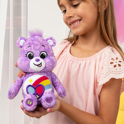 Basic Fun Ursinhos Carinhosos, Urso Coração Pacífico 22cm Pelúcia Feijão, Brinquedo de Pelúcia Bonito Colecionável, Brinquedos de Pelúcia para Crianças, Brinquedos Macios para Meninas e Meninos, Ursinhos Bonitos Adequados para Meninas Meninos
