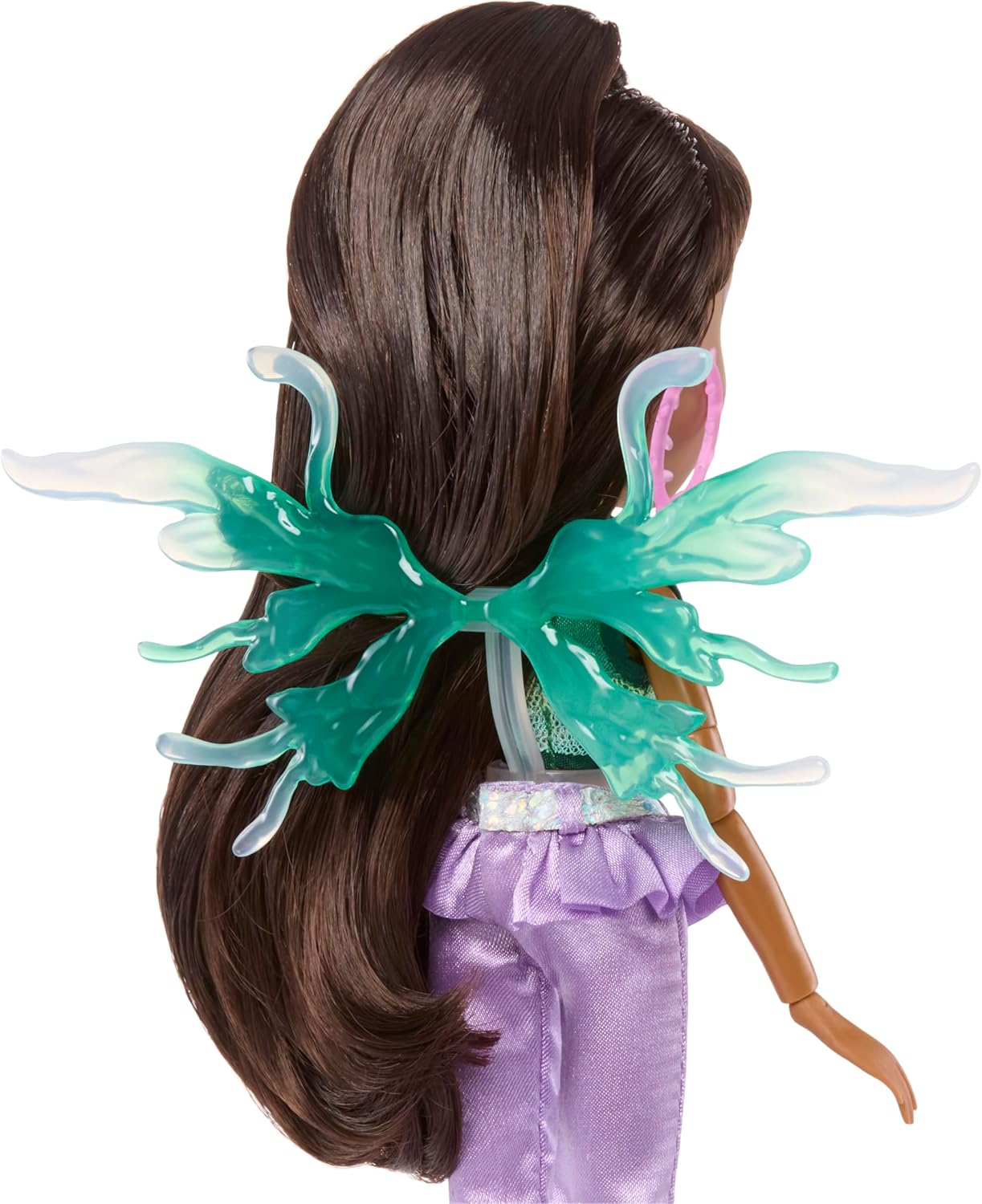 Bratz Fashion Pixiez Sasha - Boneca colecionável de fantasia com roupas e acessórios de verdade, asas que se transformam em anel, roxa, 29 cm