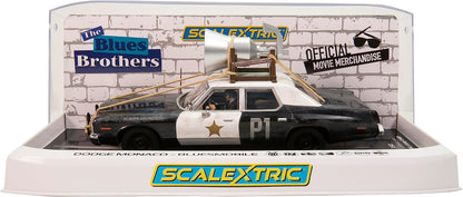 Scalextric C4322 Blues Brothers Dodge Monaco - Móvil Azul. Coche tragamonedas de cine y televisión.