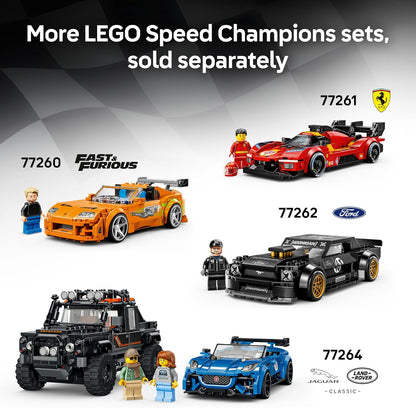 LEGO Brinquedo Speed Champions BMW M3 (E30) – Kit de Modelo com Minifigura de Piloto Colecionável – Ideia de Presente de Aniversário para Meninos a partir de 9 Anos e Fãs de Automobilismo – 77263