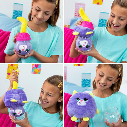 Misfittens, Merkitties Fishbowl Wave 1, Peluche para niñas y niños, Juguetes para niños pequeños, Regalo de Peluche para niños, Adecuado para niños a Partir de 4 años