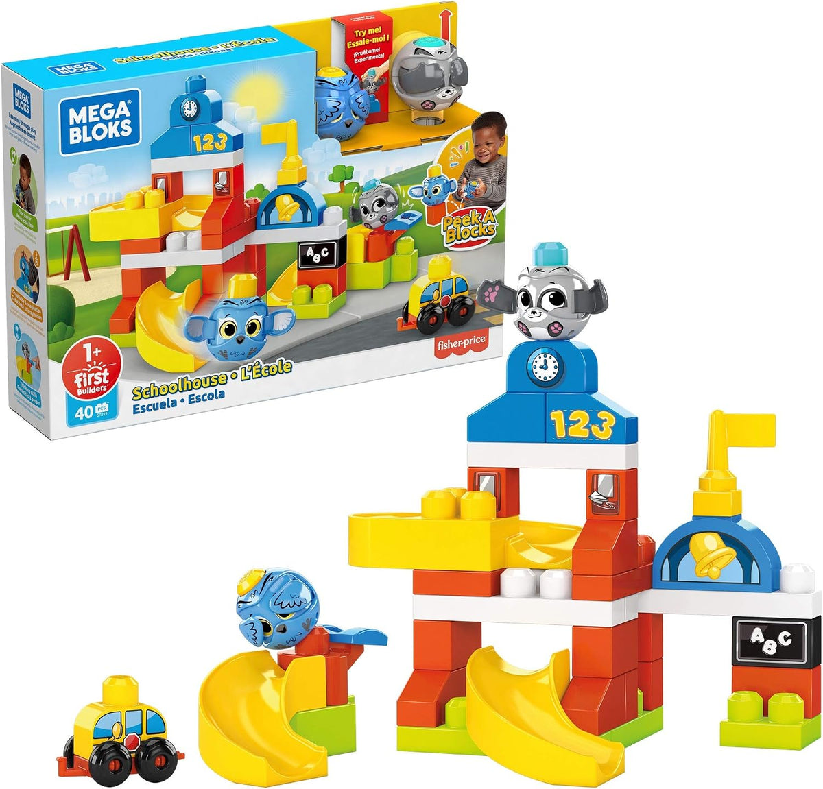 Mega Escolinha Peek A Blocks da Bloks
