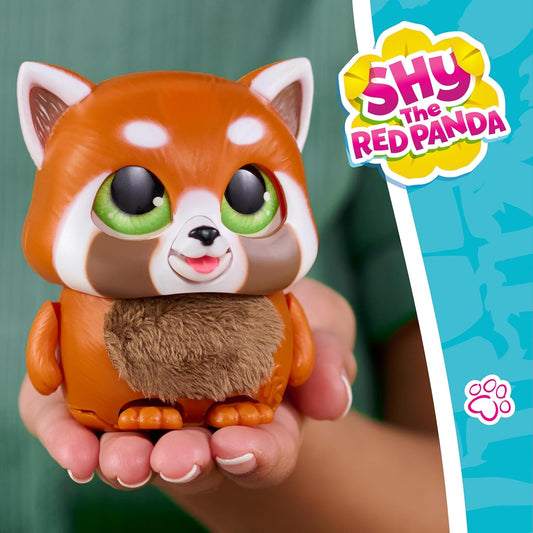 Just Play furReal Handfuls Shy, o Panda Vermelho, Brinquedo Interativo de 8,9 cm, para Meninos e Meninas a partir de 4 Anos