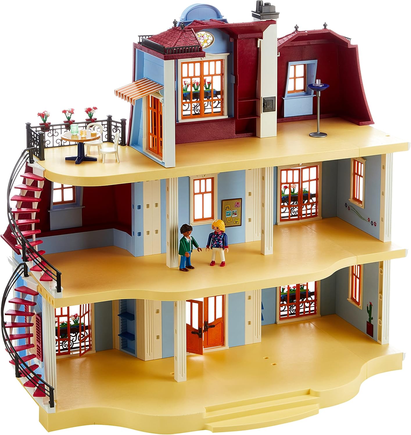 Playmobil Casa de Bonecas 70205 - Casa de Bonecas Grande, para Crianças a partir de 4 Anos