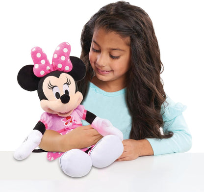 Just Play Pelúcia divertida da Minnie Mouse que canta