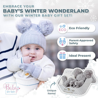 Conjunto de presentes unissex para bebês - Presentes para bebês recém-nascidos unissex, presentes para revelação do sexo do bebê, presentes personalizados para chá de bebê - presentes personalizados, roupas de inverno para bebês