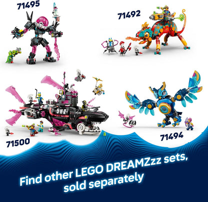 LEGO DREAMZzz 2 em 1, Caminhão de Tinta Spray do Mateo com 2 Modos de Construção, Boosters Modulares e 5 Minifiguras, incluindo Cooper e Sr. Oz - Presente Criativo de Aniversário para Meninos e Meninas a partir de 9 Anos - 71499