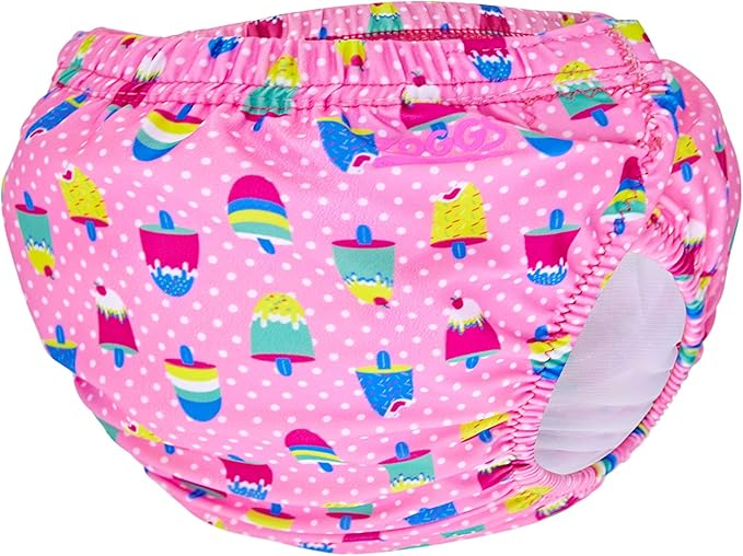 Zoggs Fralda de natação reutilizável ajustável unissex para bebê