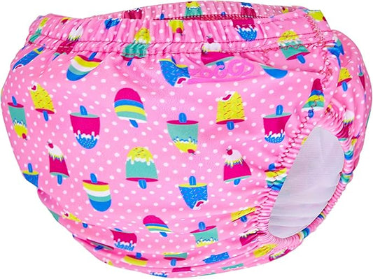 Zoggs Fralda de natação reutilizável ajustável unissex para bebê