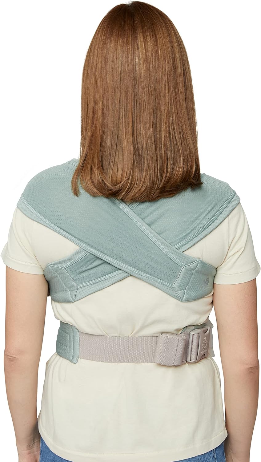 Ergobaby  Abrace o portador de bebê ergonômico da malha de ar macia para recém-nascidos desde o nascimento, portador dianteiro ergonômico de barriga de 2 posições, sábio