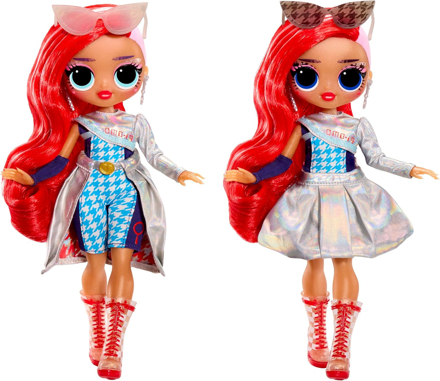 L.O.L. Surprise! Série OMG Eye Spy - Espiã - Inclui 1 boneca, vem com roupas e acessórios, resolva pistas e desbloqueie surpresas, colecione todas as 4 bonecas.