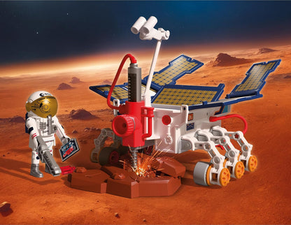 Playmobil Space ESA – Rover de Exploração de Marte e Astronauta – Rover móvel com perfuratriz e painéis solares, conjunto de brinquedo espacial para crianças a partir de 4 anos, 72012