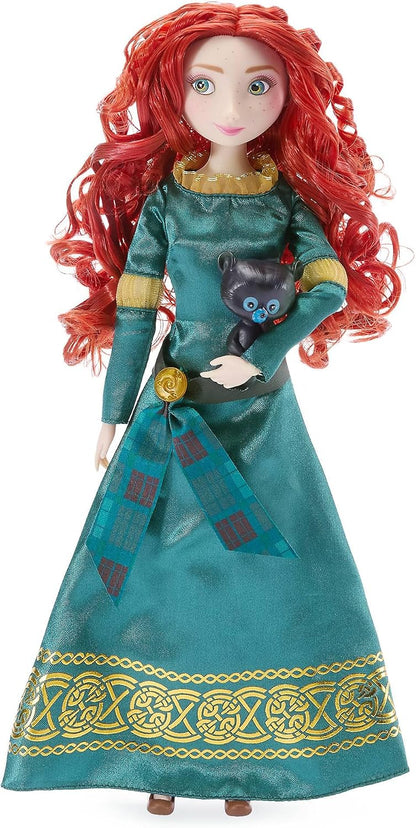 Disney Boneca Clássica Oficial da Merida – 30 cm – Boneca da Personagem de "Valente" para Colecionadores e Brincadeiras Criativas