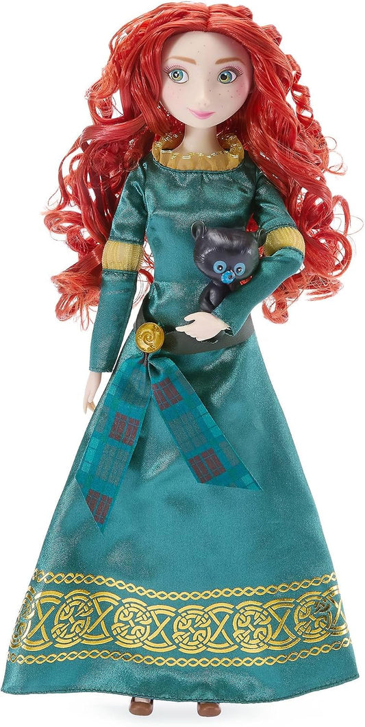 Disney Boneca Clássica Oficial da Merida – 30 cm – Boneca da Personagem de "Valente" para Colecionadores e Brincadeiras Criativas