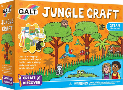 Galt, Jungle Craft, Kit de artesanato para crianças, a partir de 5 anos, médio