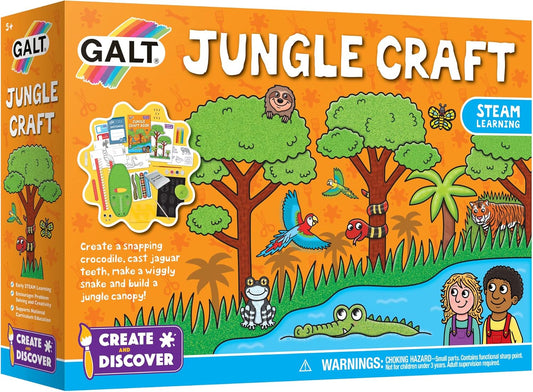 Galt, Jungle Craft, Kit de artesanato para crianças, a partir de 5 anos, médio