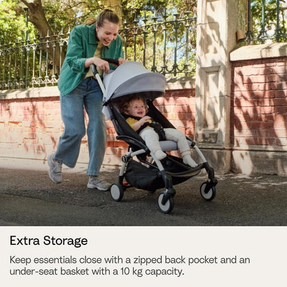 Stokke Carrinho YOYO3 – Compacto, Dobrável e Leve (a partir dos 6 meses) – Preto