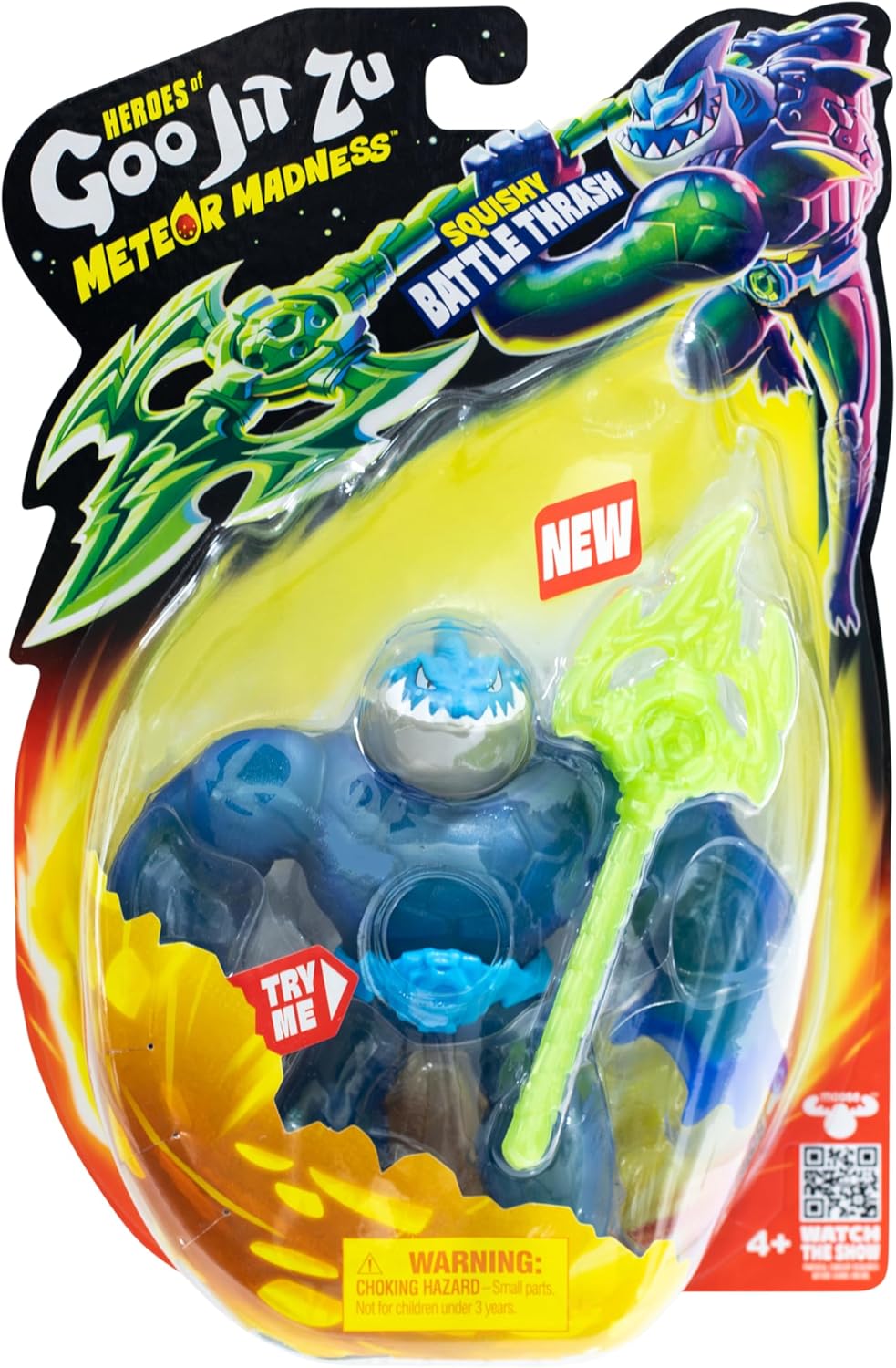 Heróis de Goo Jit Zu Meteor Madness, Figura de Ação Colecionável Stret