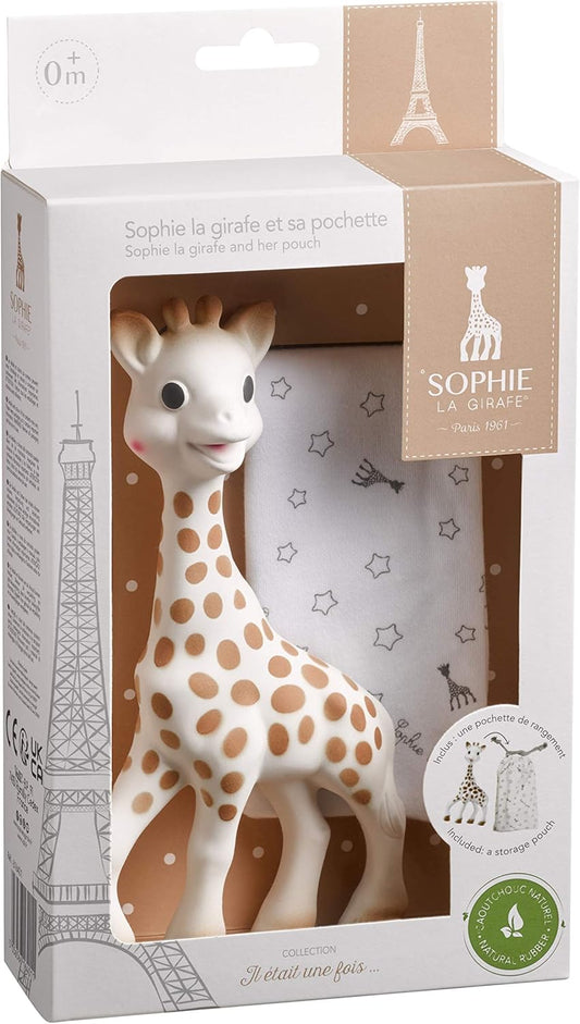 Sophie la girafa e o brinquedo de bolsa 616401