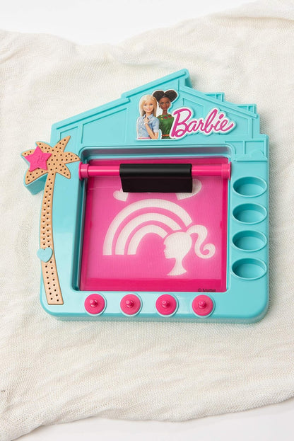 Barbie Estúdio de impressão com boneca | Kit de impressão inicial | Impressora de camisetas para meninas