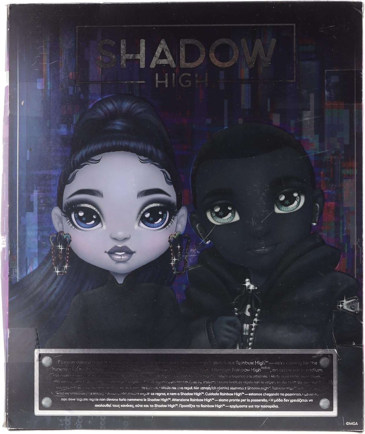 Rainbow High 583080 Shadow High, Rex Mcqueen, Boneca Fashion, crianças maiores de 4 anos