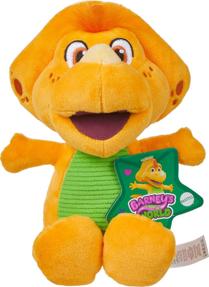 Fisher-Price Brinquedos de Pelúcia Barney World para Crianças em Idade Pré-escolar (a partir de 2 anos), Vendidos Separadamente, HVF42