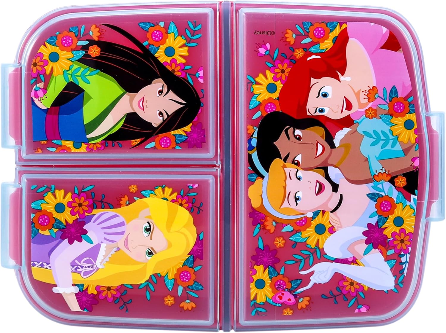 Zawadi Global Conjunto de lancheira infantil Disney Princess Kids - la