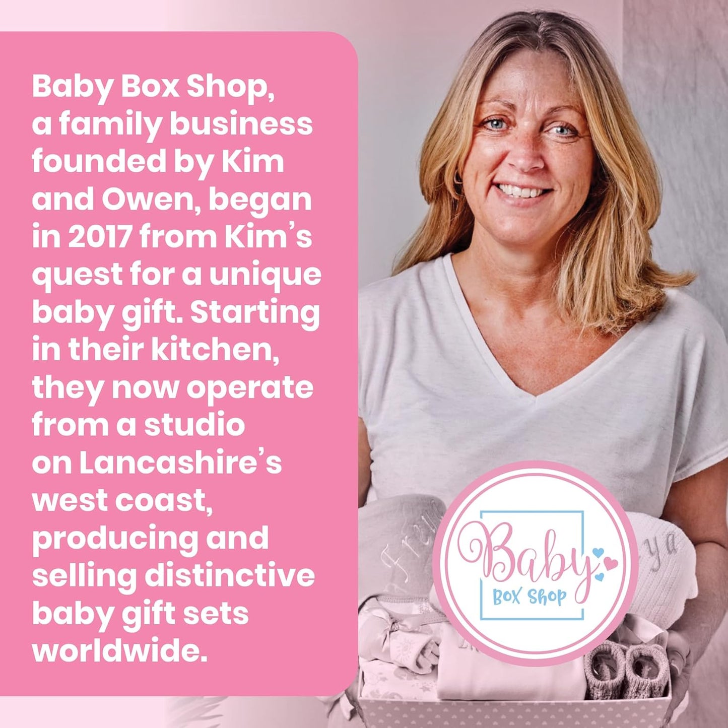 Baby Box Shop - Presentes personalizados para meninos, presente ideal para batizado: cobertor de lã, Baby Box Shop - 5 itens essenciais para recém-nascidos, ideais como presentes para chá de bebê e batizado, panos de musselina e presentes