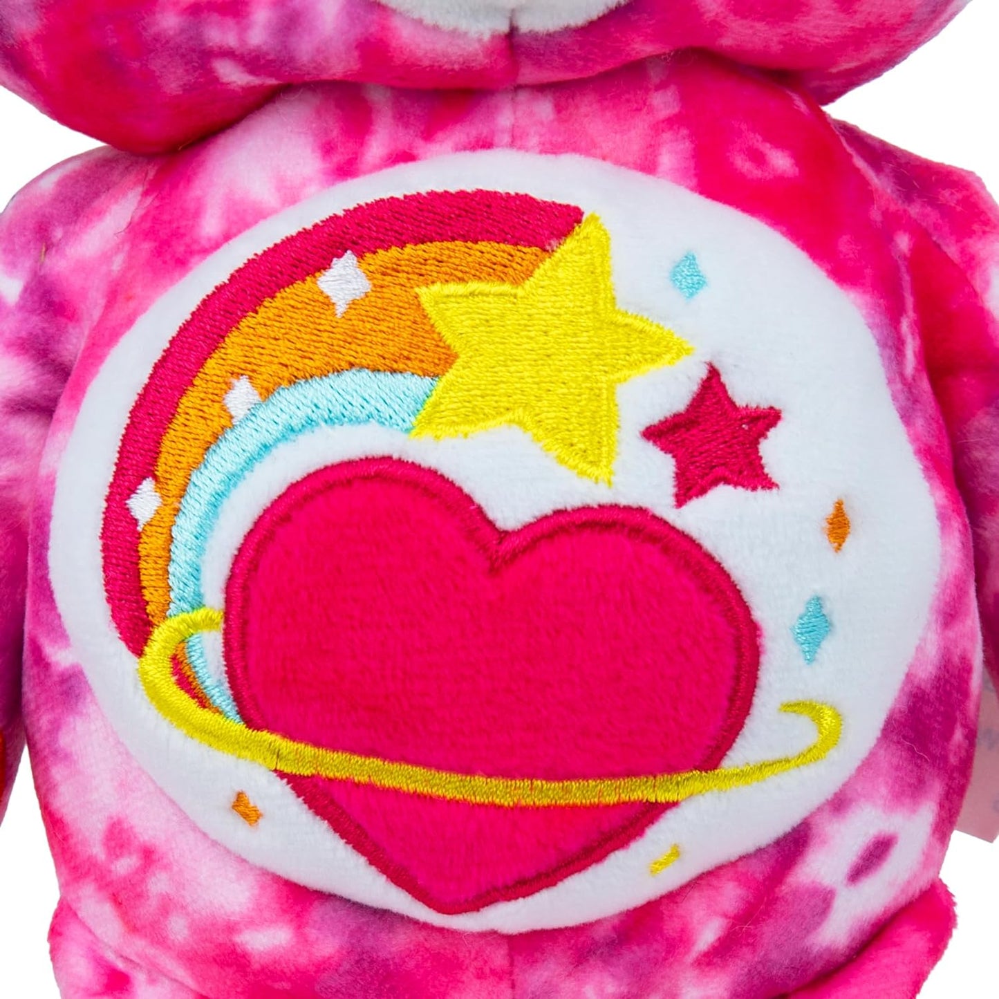 Care Bears, Blissful Heart Bear Peluche de frijol de 22 cm, Lindo juguete de peluche coleccionable, Peluches para niños, Peluches para niñas y niños, Lindos osos de peluche adecuados para niñas y niños de 4 años en adelante