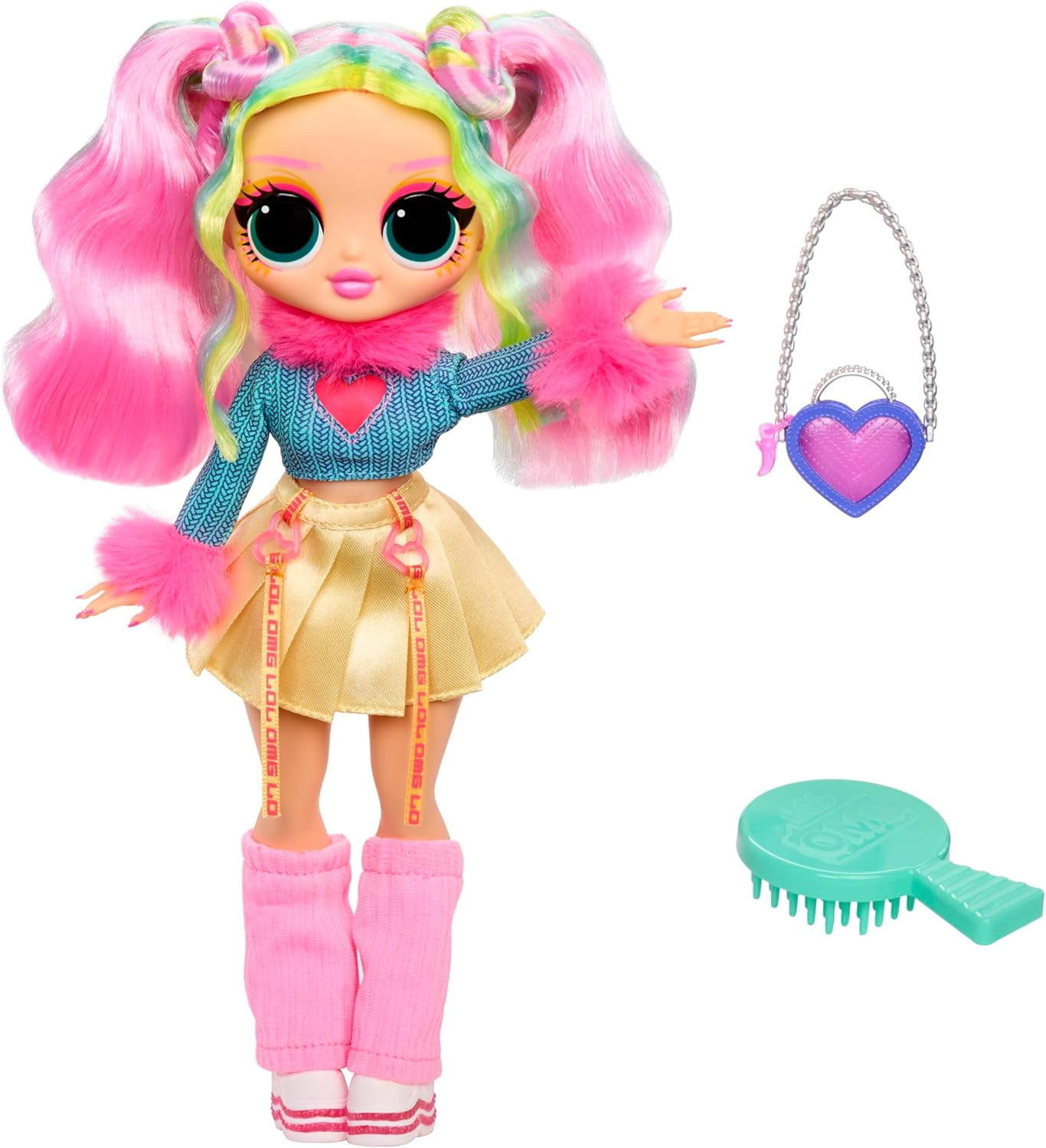 L.O.L. Surprise! OMG Doll - Bubblegum D.J. - Inclui 1 boneca fashion, vem com roupas fabulosas, colecione todas as 4