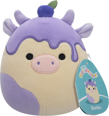 Squishmallows Pacote com 10 Originais – Pelúcia Oficial Jazwares (Pequena) (Exclusiva da Amazon) - Inclui 10 pelúcias de 12,7 cm (5 polegadas)