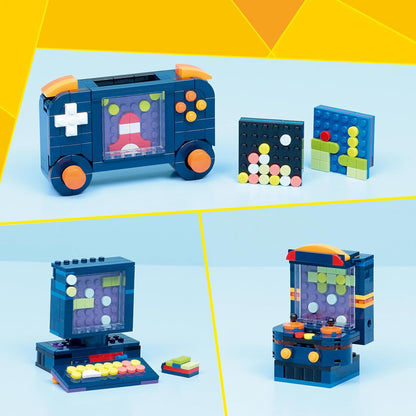 LEGO Creator Console de Jogos Retrô 3 em 1 - Transforma-se em uma Máquina de Arcade ou Computador com Teclado e Mouse - Ideia de Presente para Gamers a partir de 8 Anos - 31380