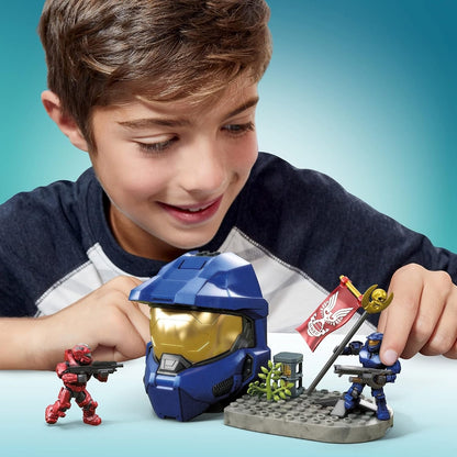 Mega Conjunto de Montagem Halo Capture a Bandeira – 59 Peças, Idade 8+