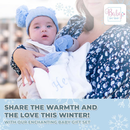 Conjunto de presentes unissex para bebês - Presentes para bebês recém-nascidos unissex, presentes para revelação do sexo do bebê, presentes personalizados para chá de bebê - presentes personalizados, roupas de inverno para bebês