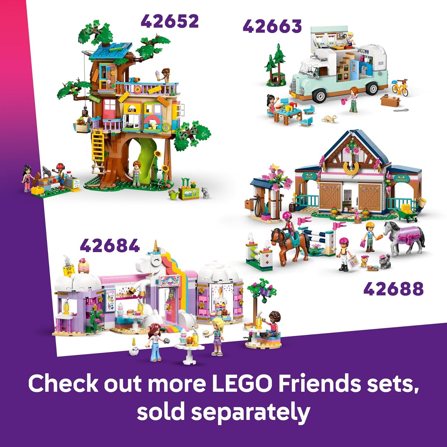 LEGO Friends Casa da Família da Liann - Conjunto em Miniatura com Jardim, 4 Mini Bonecas, Figuras de Animais de Estimação Axolote e Gecko e Acessórios - Presente de Aniversário para Meninas a partir de 7 Anos - 42687