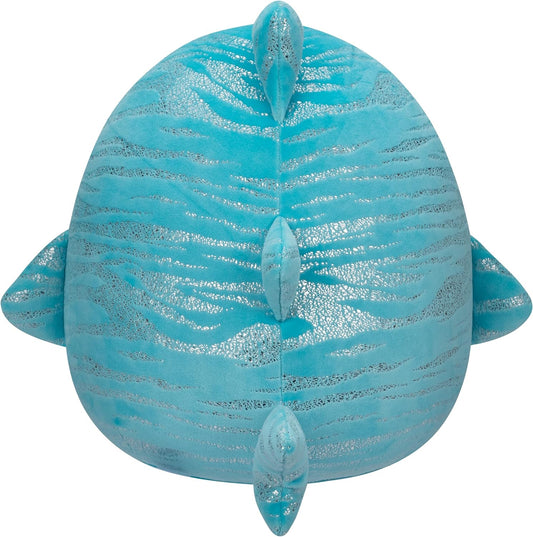 Lamar Squishmallows 12" - Tiburón Ballena Azul