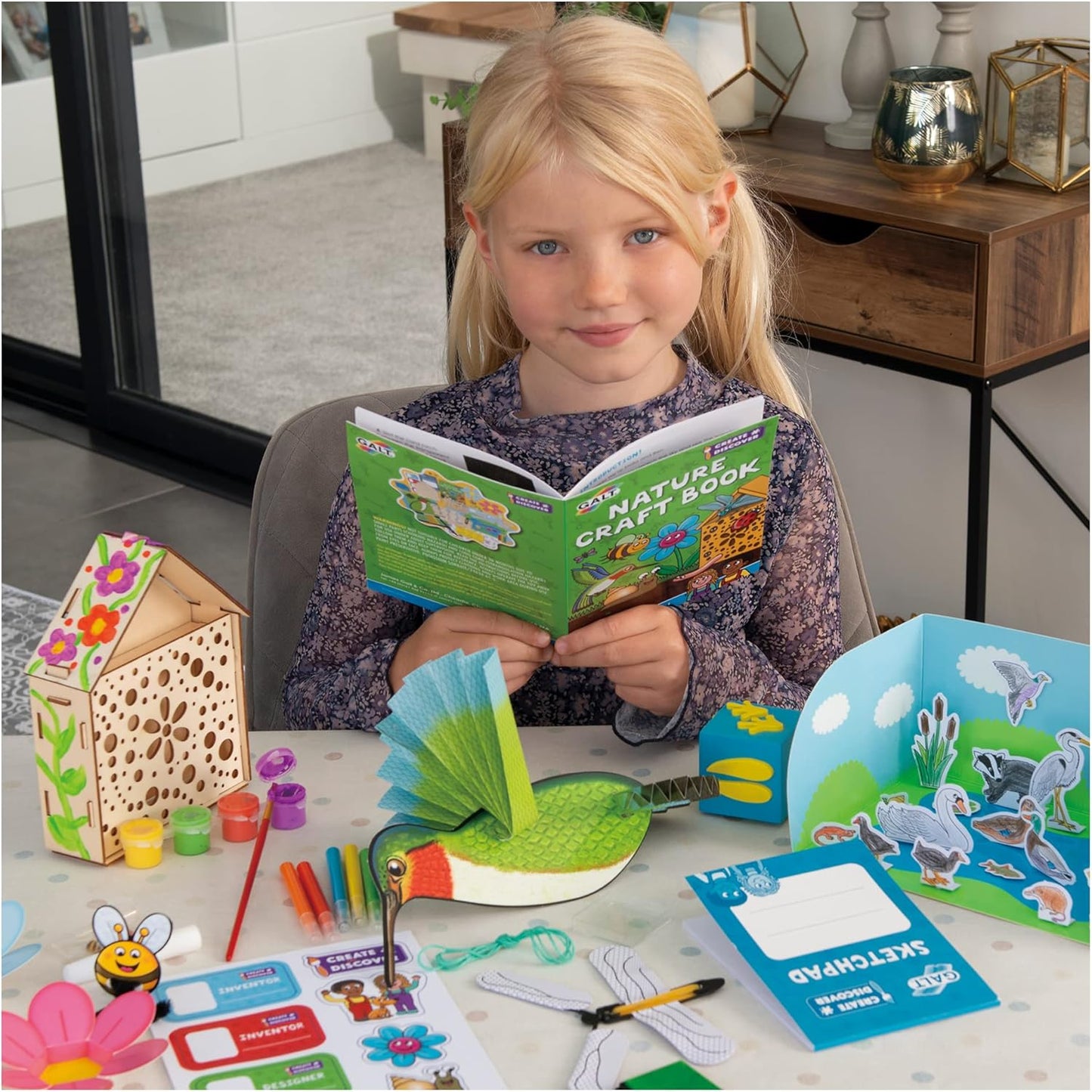 Galt, Nature Craft, Kit de artesanato para crianças a partir de 5 anos