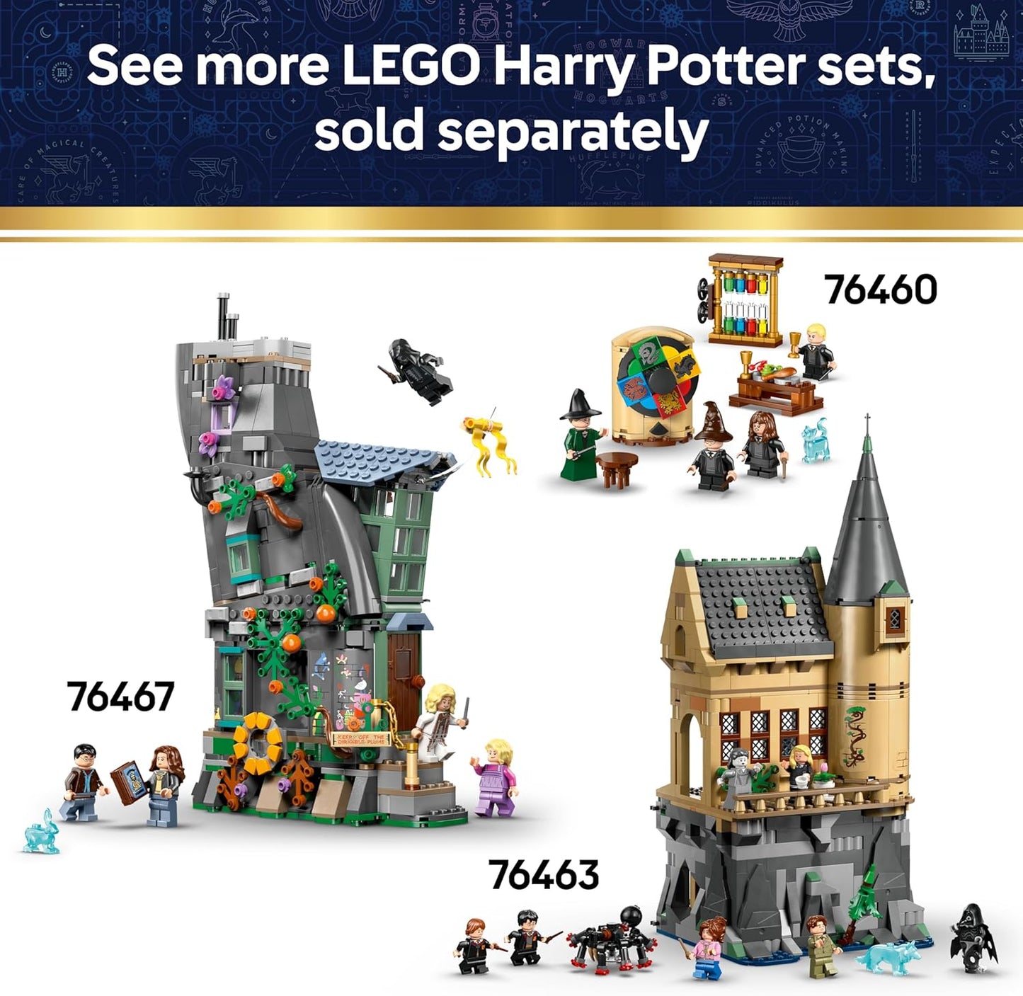 LEGO Harry Potter Duende da Cornualha - Figura Decorativa para Quarto ou Mesa com Livro e Varinha de Gilderoy Lockhart - Presente de Aniversário para Meninas e Meninos a partir de 8 Anos - 76461