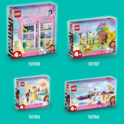 LEGO Gabby's Dollhouse Conjunto de Brinquedo de Construção Bakey with Cakey Fun 10785 para Fãs da Série de Animação DreamWorks, Cozinha de Faz de Conta, Forno e Cupcake Gigante para Decorar, Presente para Crianças a partir de 4 Anos