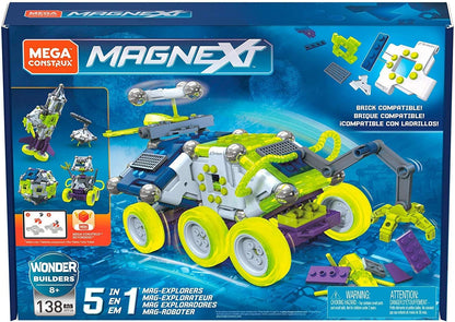 Mega Construx Magnext Mag-Explorers 5 em 1