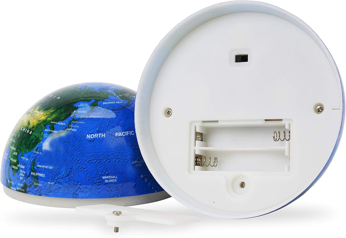 WOW! STUFF Globo Giratório Automático de Ciência Popular - Brinquedo Educacional STEM