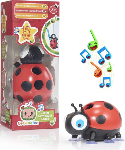 WOW! STUFF CoComelon Toys - Suporte Musical para Escova de Dentes | Brinquedo de Aprendizagem Pré-Escolar com "A Música para Escovar os Dentes" | Para Crianças, Meninas e Meninos | Idades 2, 3, 4 e 5