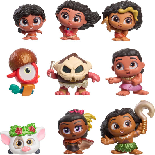 Just Play Disney Coleção Doorables Moana 2, Miniaturas Colecionáveis de 3,8 cm (1,5 polegadas), Brinquedo Infantil para Crianças a partir de 5 Anos