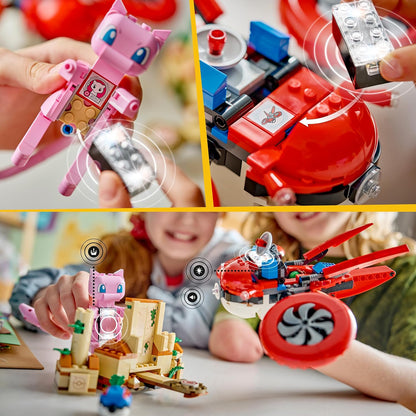 LEGO Pokémon SMART Play: Busca com Drone pelo Mítico Mew – Conjunto de Brinquedo Interativo Compatível, Inclui 3 Etiquetas SMART e 1 Figura Pokémon – Ideia de Presente para Meninos e Meninas a partir de 8 Anos – 72161